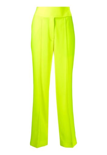 Christopher John Rogers tailored tapered trousers - Giallo