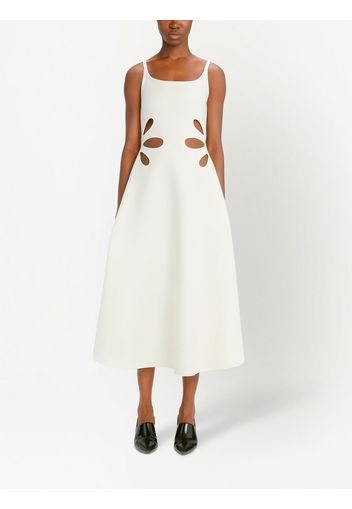 Christopher Kane Abito con inserti - Bianco