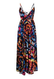 Chufy Loki printed maxi dress - Blu