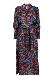 Chufy Beatrix printed midi dress - Blu