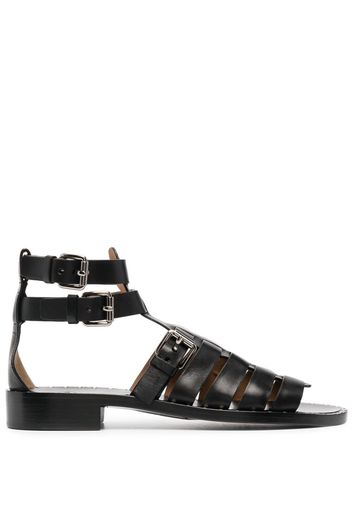 Church's interwoven-design buckle-fastening sandals - Nero