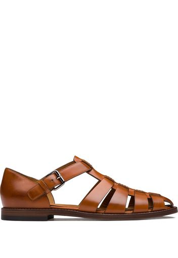 Church's Nevada leather sandals - Marrone