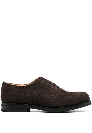 Church's Chetwynd suede oxford brogues - Marrone