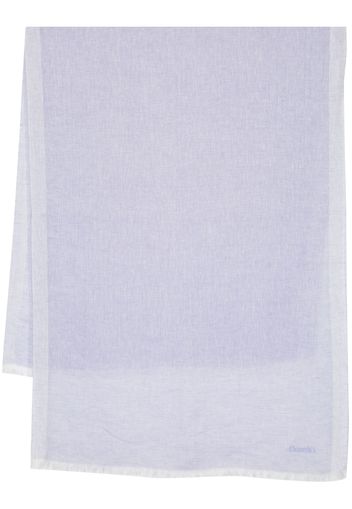Church's plain-print knitted scarf - Viola