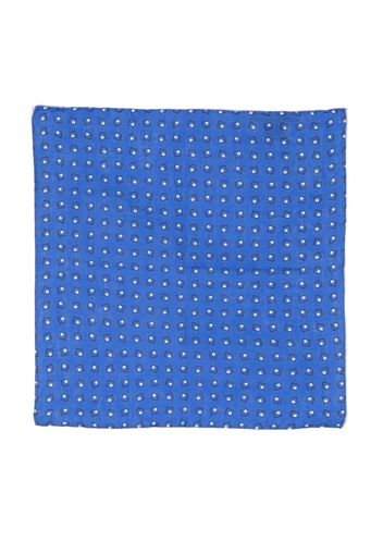 Church's graphic-print lined pocket square - Blu