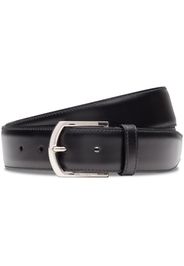 Church's polished buckle-fastening leather belt - Nero