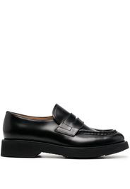 Church's panelled leather loafers - Nero