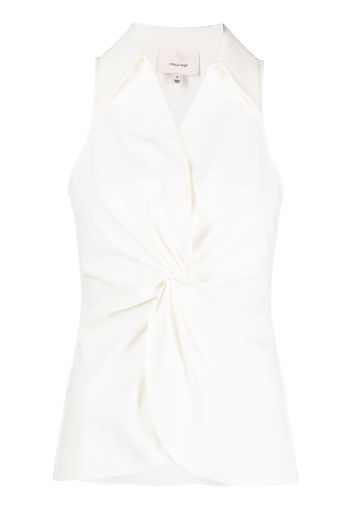 Cinq A Sept Mckenna sleeveless blouse - Bianco