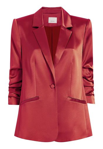 Cinq A Sept Kylie Satin blazer - Rosso