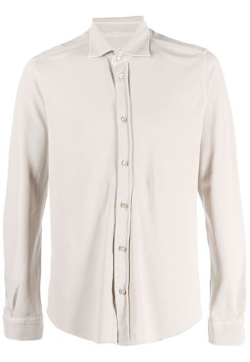 Circolo 1901 Sabbia slim-cut poplin shirt - Toni neutri