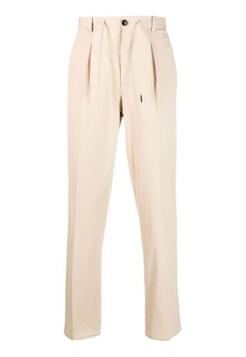 Circolo 1901 drawstring straight-leg trousers - Toni neutri