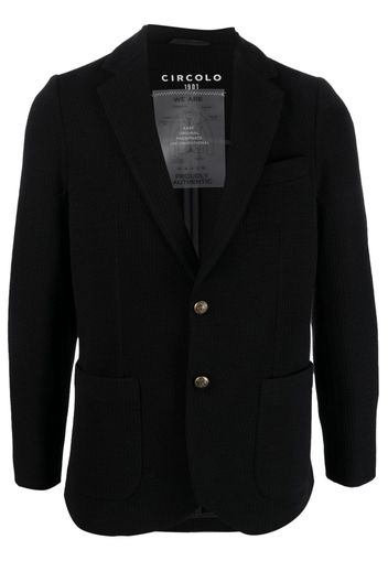 Circolo 1901 Blazer monopetto con revers classici - Nero