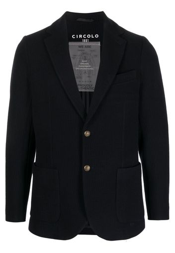 Circolo 1901 corduroy virgin wool blazer - Blu