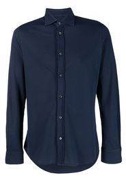 Circolo 1901 long-sleeve buttoned cotton shirt - Blu