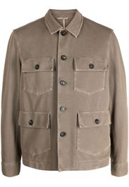 Circolo 1901 stretch-cotton shirt jacket - Toni neutri