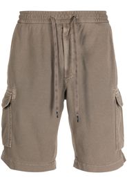 Circolo 1901 drawstring cotton cargo shorts - Marrone