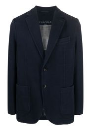 Circolo 1901 single-breasted cotton-blend blazer - Blu