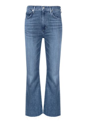 Citizens of Humanity Isla cropped bootcut jeans - Blu