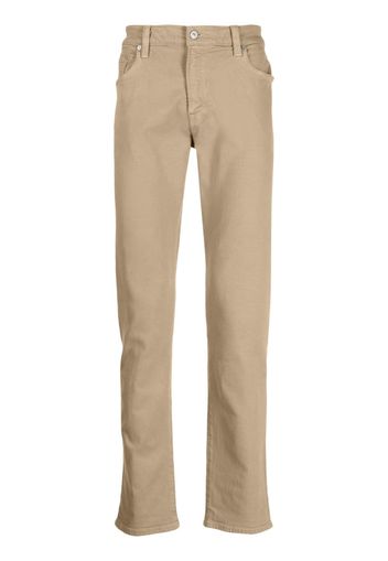 Citizens of Humanity straight-leg beige trousers - Marrone