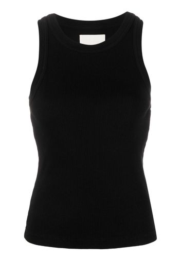 Citizens of Humanity sleeveless ribbed top - BLK BLACK