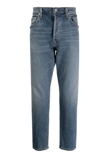 Citizens of Humanity straight-leg washed jeans - Blu