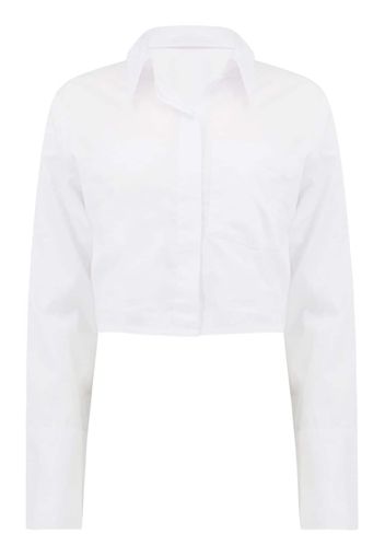 Citizens of Humanity Bea cropped shirt - Bianco