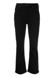 Citizens of Humanity Isola cropped bootcut jeans - Nero