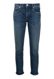 Citizens of Humanity low-rise skinny cropped jeans - Blu