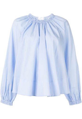 Blusa con dettaglio arricciato