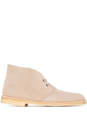 Clarks Originals suede ankle desert boots - Toni neutri