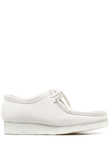 Clarks Originals lace-up suede boat shoes - Grigio