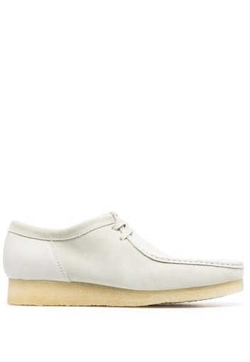 Clarks Originals Wallabee lace-up suede shoes - Bianco