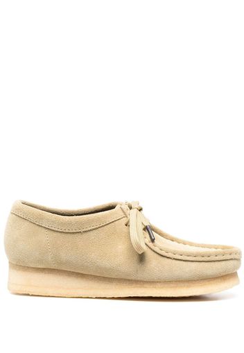 Clarks Originals Wallabee suede lace-up loafers - Toni neutri