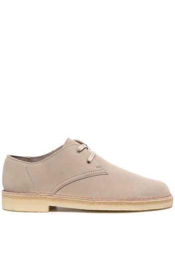 Clarks Originals lace-up suede shoes - Toni neutri