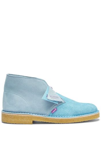 Clarks Originals x Levi's suede Desert boots - Blu