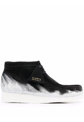 Clarks Originals Wallabee dip-dye boots - Nero