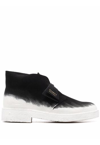 Clarks Originals tie-dye print boots - Nero