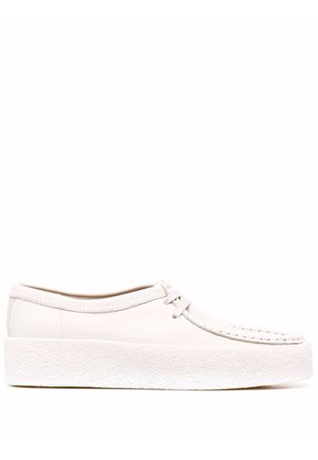 Clarks lace-up loafers - Bianco