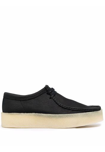 Clarks Wallabee Cup leather shoes - Nero