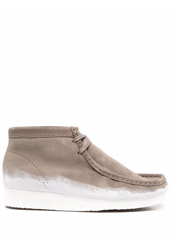 Clarks Originals Wallabee paint-dipped boots - Toni neutri