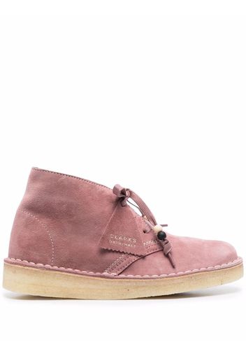 Clarks Originals suede desert boots - Rosa