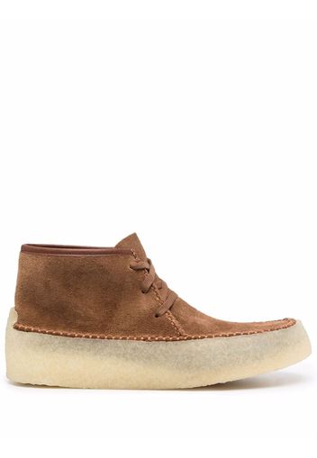 Clarks Originals lace-up ankle boots - Marrone