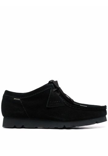 Clarks Originals lace-up suede loafers - Nero