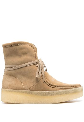 Clarks Wallabee suede boots - Toni neutri