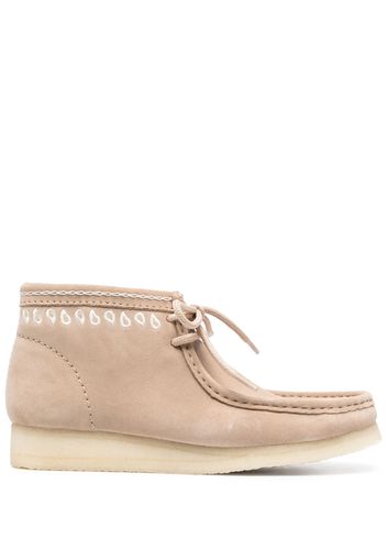 Clarks Originals Wallabee suede boots - Toni neutri