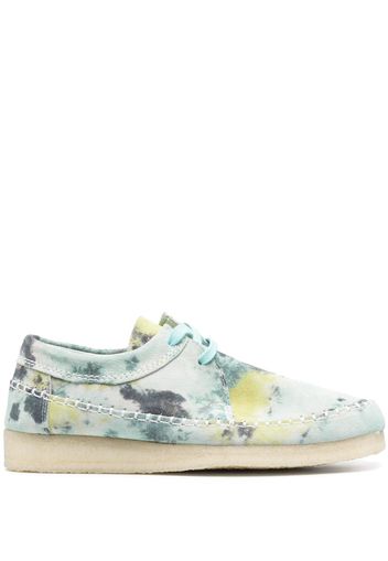 Clarks lace-up low-top sneakers - Blu