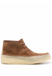 Clarks Originals lace-up ankle boots - Marrone