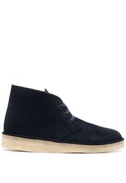 Clarks Originals suede lace-up boots - Blu