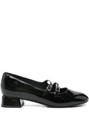 Clarks 30mm Daiss patent-leather buckled pumps - Nero