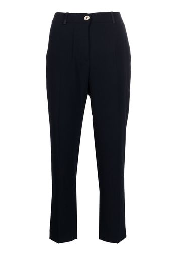 Claudie Pierlot Pantaloni dritti crop - Blu